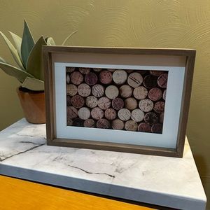 Wine Cork  Wood Sign Shelf Sitter by Room & Retreat NWT